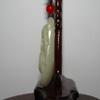2.3"China Certified Nature Hetian Nephrite Jade Lucky Dragon Necklace Pendants view 4