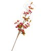 Factory Direct Craft Artificial Autumn Berry and Leaf Spray | for Indoor Decor (Red) view 1