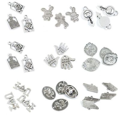 31 Pieces Jewelry Making Charms Tennessee Map Tags Rose Signs Inspire Handmade Horse Male Logo