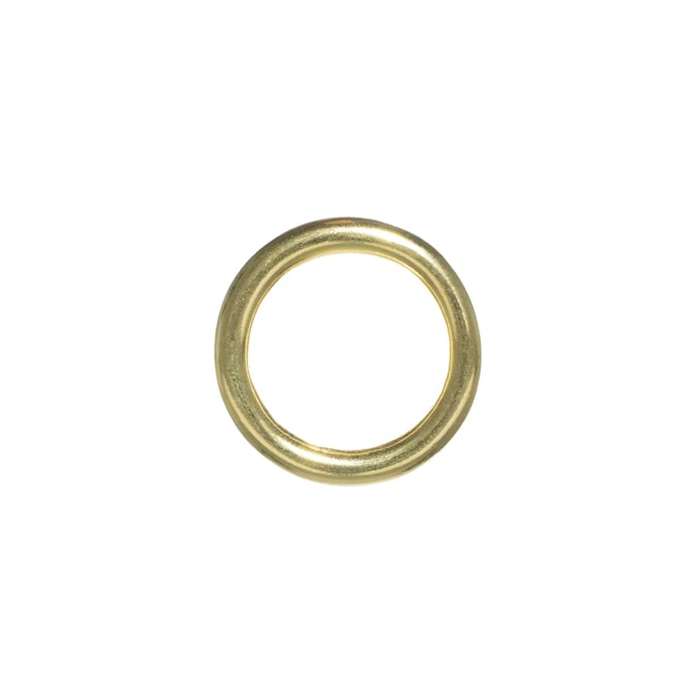 Craft County Metal O-Rings (Brass, 3/4 Inch X 10 Pack)