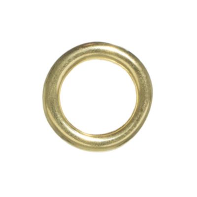 Craft County Metal O-Rings (Brass, 1/2 Inch X 100 Pack)