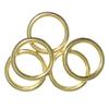 Craft County Metal O-Rings (Brass, 1/2 Inch X 100 Pack) view 2