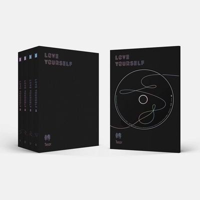 BigHit BTS - Love Yourself Tear [Random ver.] (Vol.3) CD+Photobook+Mini Book+Photocard+Standing Photo+Folded Poster