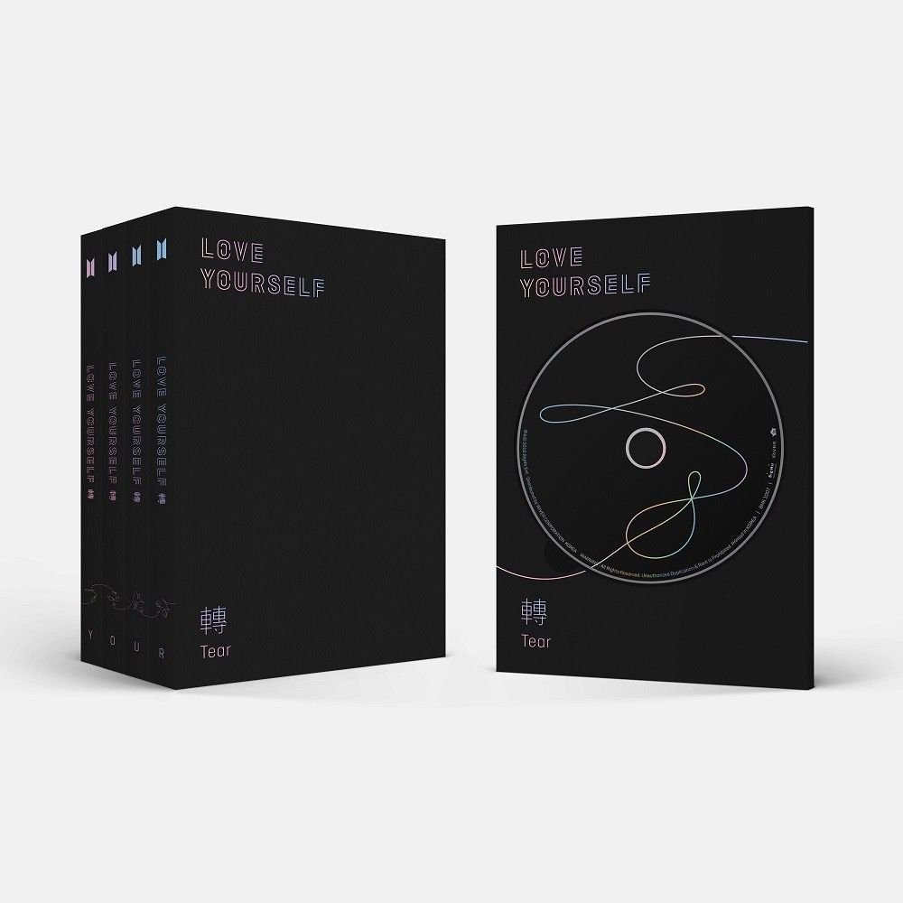 BigHit BTS - Love Yourself Tear [Random ver.] (Vol.3) CD+Photobook+Mini Book+Photocard+Standing Photo+Folded Poster