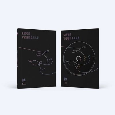 BTS - LOVE YOURSELF Tear [O ver.] (Vol.3) CD+Photobook+Mini Book+Photocard+Standing Photo+Folded Poster+Free Gift