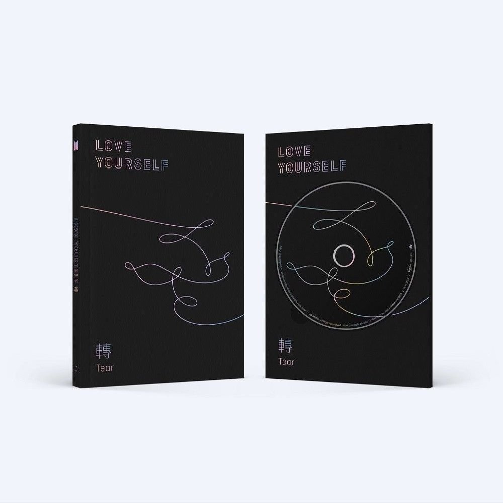 BTS - LOVE YOURSELF Tear [O ver.] (Vol.3) CD+Photobook+Mini Book+Photocard+Standing Photo+Folded Poster+Free Gift