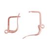 Rose Gold Overlay Lever Back FRG-145 view 1