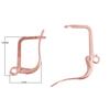 Rose Gold Overlay Lever Back FRG-145 view 2