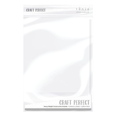 Tonic Studios Acetate A4 5/PKG, Blue