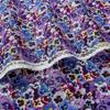 Lovely Pansies Purple, Fabric by the Yard view 2