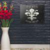 Epic Graffiti 'Refurbished Fleur-de-lis' by Wild Apple Portfolio, Canvas Wall Art, 20"x24" view 2