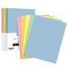 Pastel Color Paper, 8.5 x 11" Multi-Color Bulk Paper for Spring & Easter Greetings, Art & Crafts, Invitations | Regular 20lb Bond | 80 Blue, 80 Pink, 80 Green, 80 Canary, 80 Goldenrod (400 Total) view 1