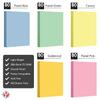 Pastel Color Paper, 8.5 x 11" Multi-Color Bulk Paper for Spring & Easter Greetings, Art & Crafts, Invitations | Regular 20lb Bond | 80 Blue, 80 Pink, 80 Green, 80 Canary, 80 Goldenrod (400 Total) view 2