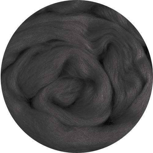 Merino Wool Roving for Felting - Charcoal (Save: 4 Ounces)
