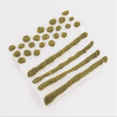 WWS War World Scenics WWScenics Static Grass Tuft & Strip Set | 2mm Patchy | PAT2MIX | for Model Scenery