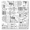 Grafix Artist Series Shrink Film Home Design by Art By Marlene, 8.5"x11", 2 Pre-Printed White Shrink Sheets and 2 Clear Transparent Shrink Sheets,Easy to Create and Decorate,Pack of 4 view 3