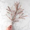 Factory Direct Craft Artificial Snowy Brown Pine Branch | for Indoor Decor view 3