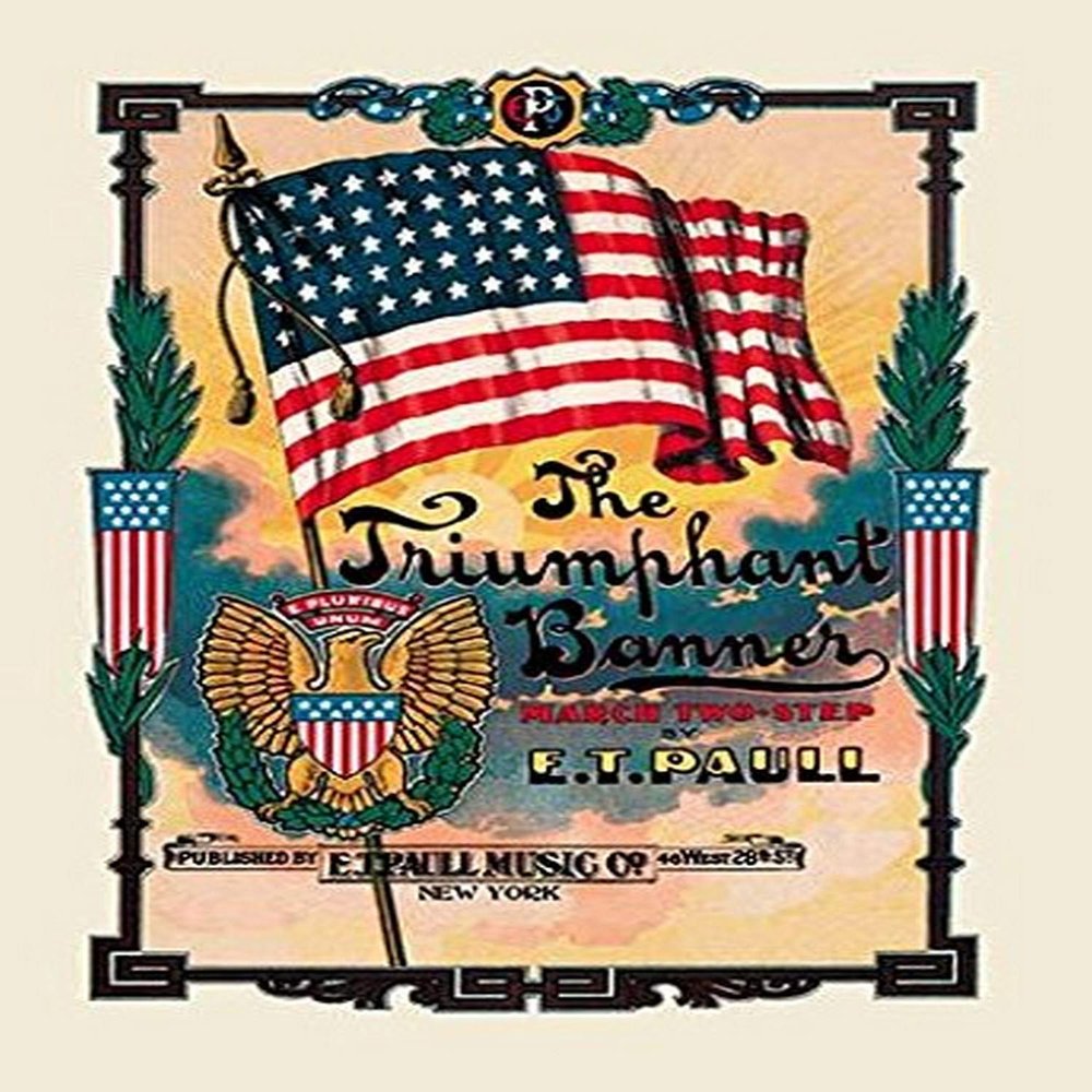 Patriotic sheet music about the American flag Edward Taylor Paull (1858 - 1924) was a prolific publisher of sheet music marches His songs gained acclaim more from the cover art of the sheet music th