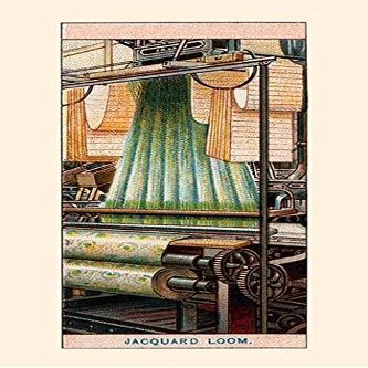 The credit of introducing the Jacquard Loom and of making it a commercial success if not actually inventing it belongs to Joseph Jacquard a native of Lyons This apparatus is one of the most ingenious
