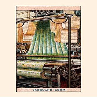 The credit of introducing the Jacquard Loom and of making it a commercial success if not actually inventing it belongs to Joseph Jacquard a native of Lyons This apparatus is one of the most ingenious