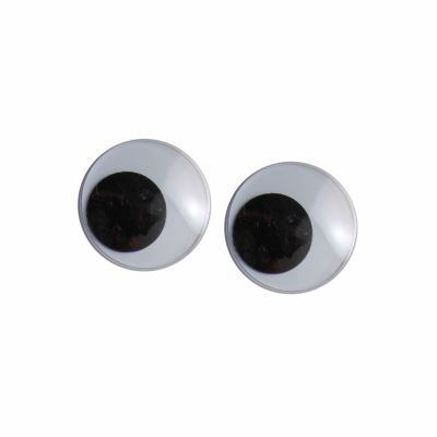 Vaessen Creative 2707-004 Self-Adhesive Wiggle Googly Eyes, us:one Size, Black/White 1000 Piece