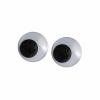 Vaessen Creative 2707-004 Self-Adhesive Wiggle Googly Eyes, us:one Size, Black/White 1000 Piece view 1