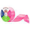 Mandala Crafts Pink Satin Ribbon for Crafts - 50 Yards 2 Inch Wide Fabric Ribbons for Gift Wrapping, Flower Bouquets, and Wedding Party Dcor view 1