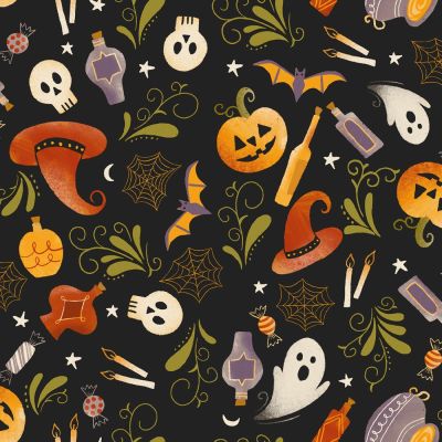 3 Wishes Too Cute to Spook 20865 Black Spooky & Sweet