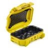 Seahorse 52 Portable Waterproof Dry Box Hard Protective Micro Case - Mil Spec/USA Made / IP67 Waterproof/Lockable - for Earbuds, PLB, IEM, Small Medical Devices, Stash Box (Yellow) view 1