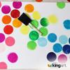KINGART Foam 25 Pc. Value Pack 1" Brush Set, Short Wood Handle, for Oil, Acrylic & Watercolor Paint, Great for Crafts, DIY Home Projects, Hobbies & Group Activities view 3