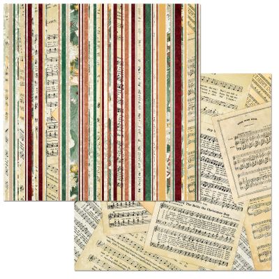 Bo Bunny Jingle Bells Paper, Multi