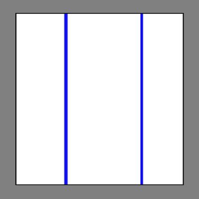 Blue Line Dark Iron On Heat Transfer Paper for Inkjet 8.5 X 11-90 Sheets