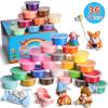 ifergoo Modeling Clay Kit - 36 Colors Magic Air Dry Clay for Kids, DIY Creative Modeling Toys with Sculpting Tools, Ultra Light & Soft, School Crafts & Party Favors, Gifts for Boys & Girls Ages 3-12 view 2