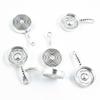 50 Pieces Jewelry Making Charms Antique Silver Tone for Necklace Pendant Bracelet Z7XQ3 Omelette Pan Pot view 1
