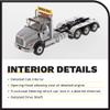 Diecast Masters 1:50 International HX620 SBFA Day Cab Tridem - Light Gray 71011 view 3