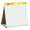 Post-it Super Sticky Tabletop Easel Pad, 20 x 23 inches, 20 Sheets/Pad, 1 Pad , Portable White Premium Self Stick Flip Chart Paper, Dry Erase Panel, Built-in Easel Stand view 2