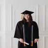 Honor Cord Society Polyester Honor Cords for Graduation with Tassels - Royal Blue and Gold view 2