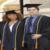 Honor Cord Society Polyester Honor Cords for Graduation with Tassels - Royal Blue and Gold view 3