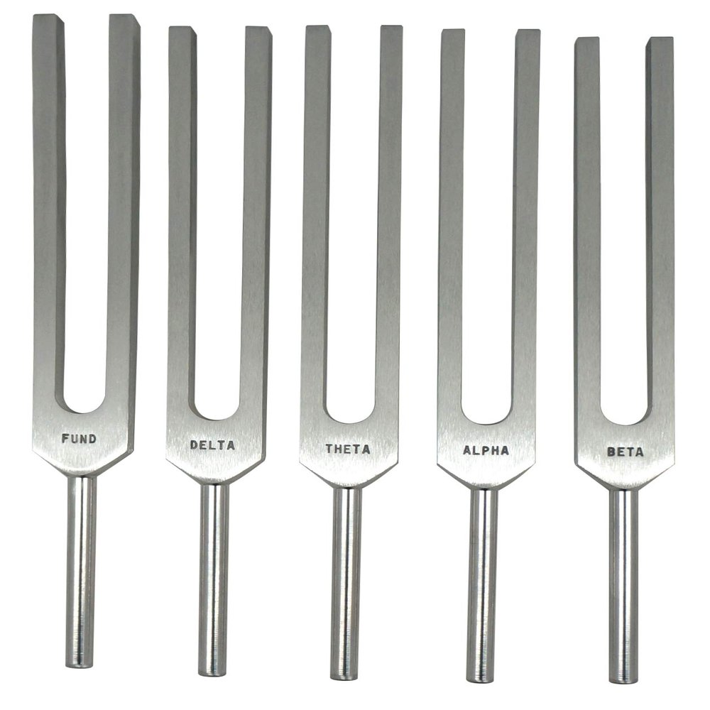 Tools For Wellness Brain Tuner Tuning Fork Set Of 5