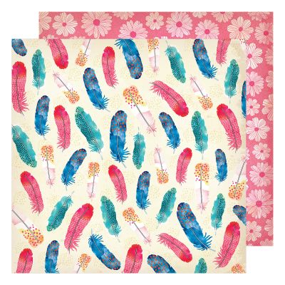 Vicki Boutin Wander Always Paper, 12-x-12-Inch, Multicolor