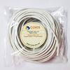 Cords Craft 2.0mm Round Leather String Cord for Jewelry Making, Bracelet, Necklaces, Hair Accessories, Dog Collar Beading Work Hobby and DIY Craft (White), Coil of 10 Meters view 3