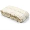 2 Yards DIY Lace Trim Floral Fabric Table Cloth Crafts Scallop Trim Bridal/Wedding Dress Flower Embroidered Applique Clothing Curtains 11cm Wide (Beige) view 1