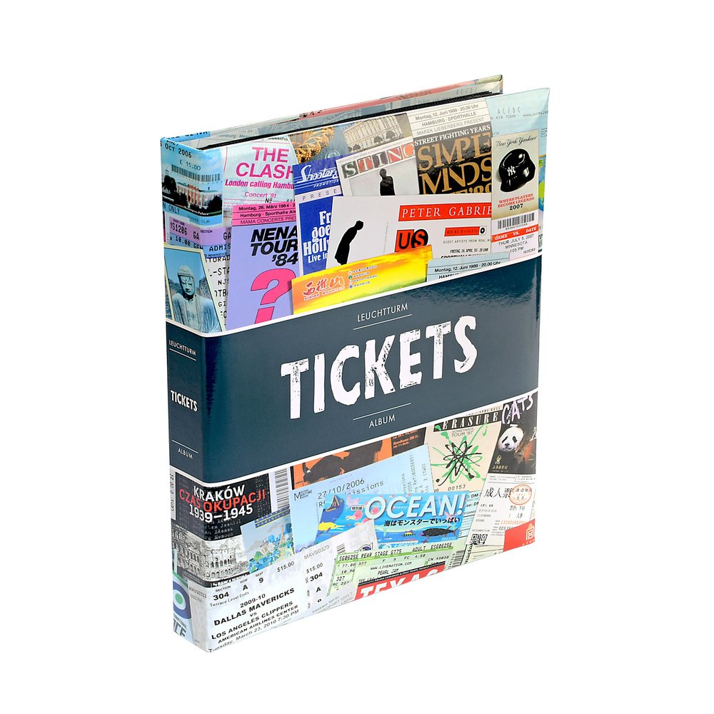 LIGHTHOUSE - Album for Tickets, Secure Protection for More Than 150 Ticket Stubs