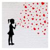 Global Gallery Sowing The Seeds of Love (Detail)-Paper Art-26"x26" view 1