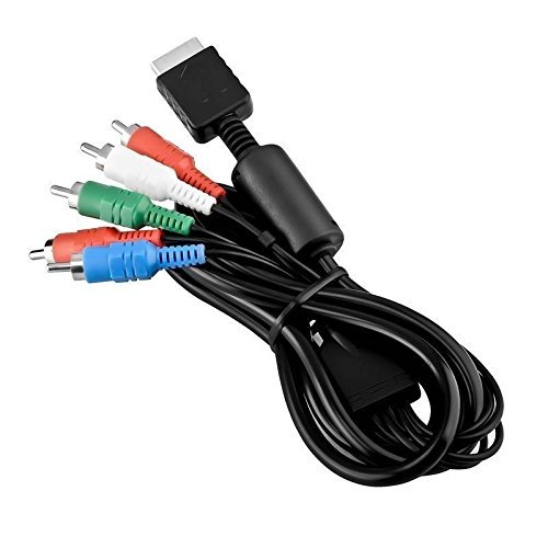 yan 6FT HD Component RCA AV Video-Audio Cable Cord for Sony Playstation 2 3 PS2 PS3