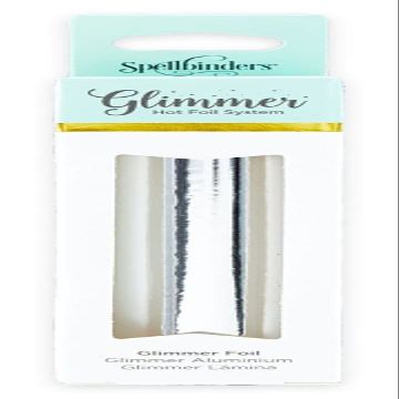 Spellbinders Roll-Silver Glimmer Hot Foil Plate