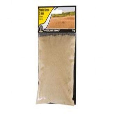 Woodland Scenics Static Grass 12mm-Straw -FS628