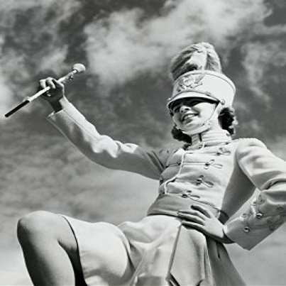 Posterazzi SAL25550092LARGE Low Angle View of Majorette Twirling Baton Poster Print, 24 x 36