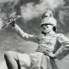 Posterazzi SAL25550092LARGE Low Angle View of Majorette Twirling Baton Poster Print, 24 x 36 view 1