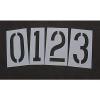 RAE STL-108-8360W Pavement Stencil,36 in,Number Kit,1/8 view 1